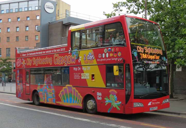 West Coast Motors Scania N230UD Optare City Sghtseeing SN09FFA